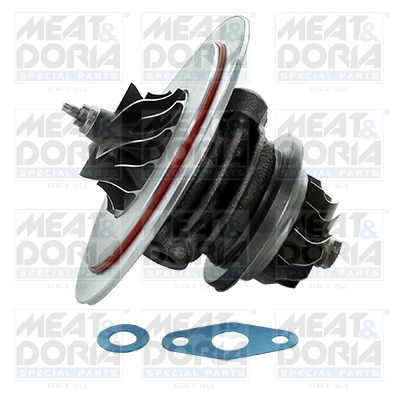 Core assembly, turbocharger